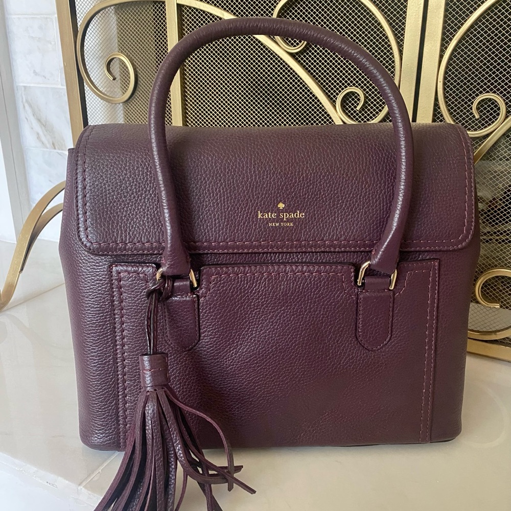 Kate Spade Purple Satchel